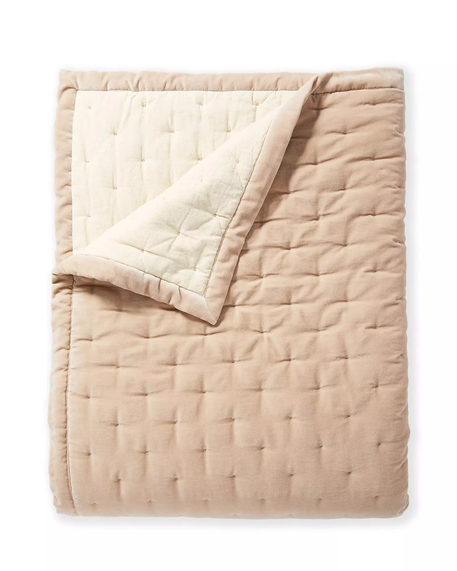 Sutter Velvet Quilt | Serena and Lily