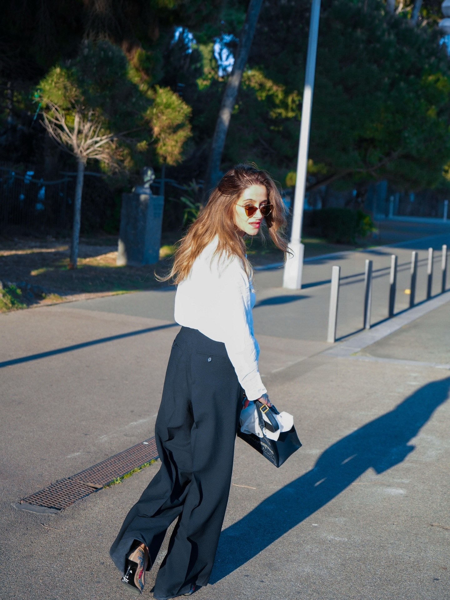 White shirt, black trousers, Dior on the arm. 
The kind of spring outfit that always works.

#LTKspring #LTKworkwear #LTKstyletip