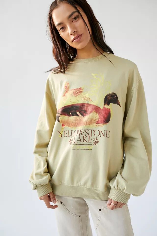 Yellowstone Lake Pullover Sweatshirt | Urban Outfitters (US and RoW)