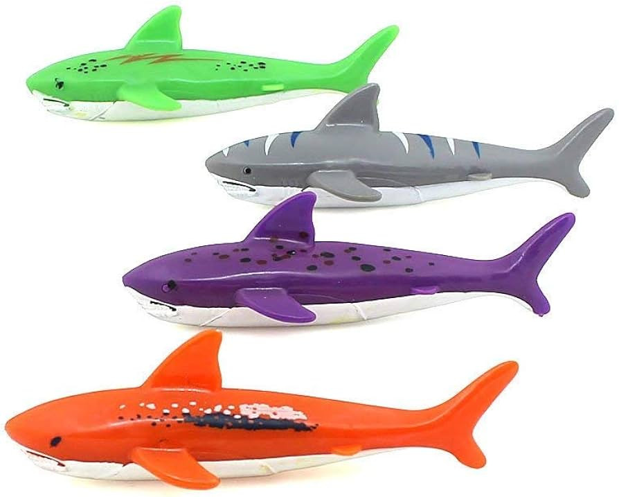 Diving Toy Pool Glide Shark Throw Torpedo Underwater (Big Shark) | Amazon (US)