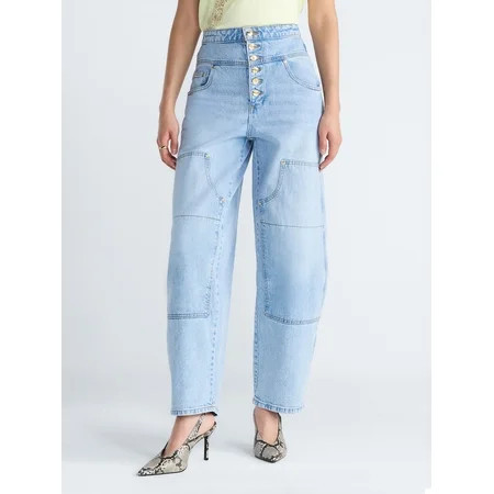Devil Wears Prada Scoop Collection Women's High-Waisted Jeans, Sizes 0-20 | Walmart (US)