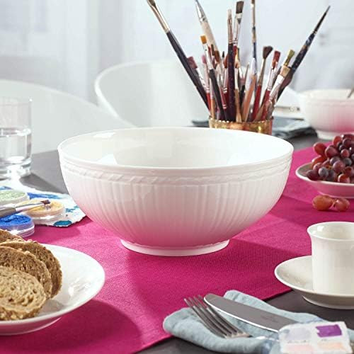 Villeroy & Boch Cellini - Cuenco redondo para verduras, 8.25 pulgadas, color blanco | Amazon (US)