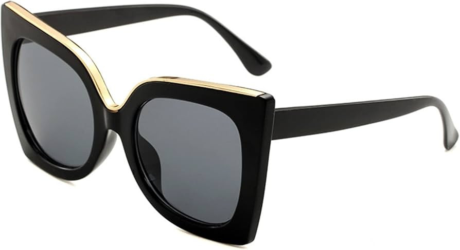 GAOXIN Large Frame Female Sun Shades Outdoor Vacation Beach Sunglasses (Color : E, Size : Medium) | Amazon (US)