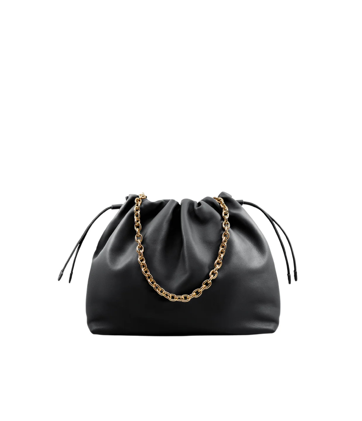 Alexandra Drawstring Bag in Black | Mode Sportif