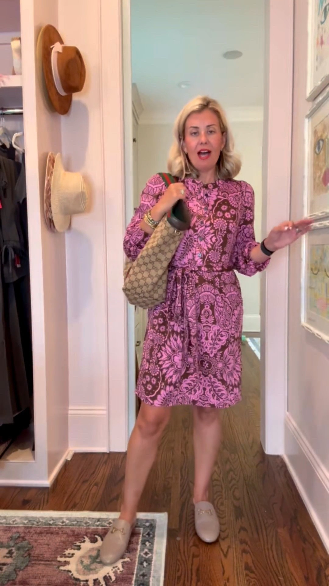 This Boden new arrival is so good! It’s a jersey knit material and so flattering. I’m in size 2 dress & 8 shoe. 

Codes:
Boden - RNMV 15% new styles 
Allie + Bess - Catherine20

#LTKdayinmylife #LTKOver40 #LTKSeasonal