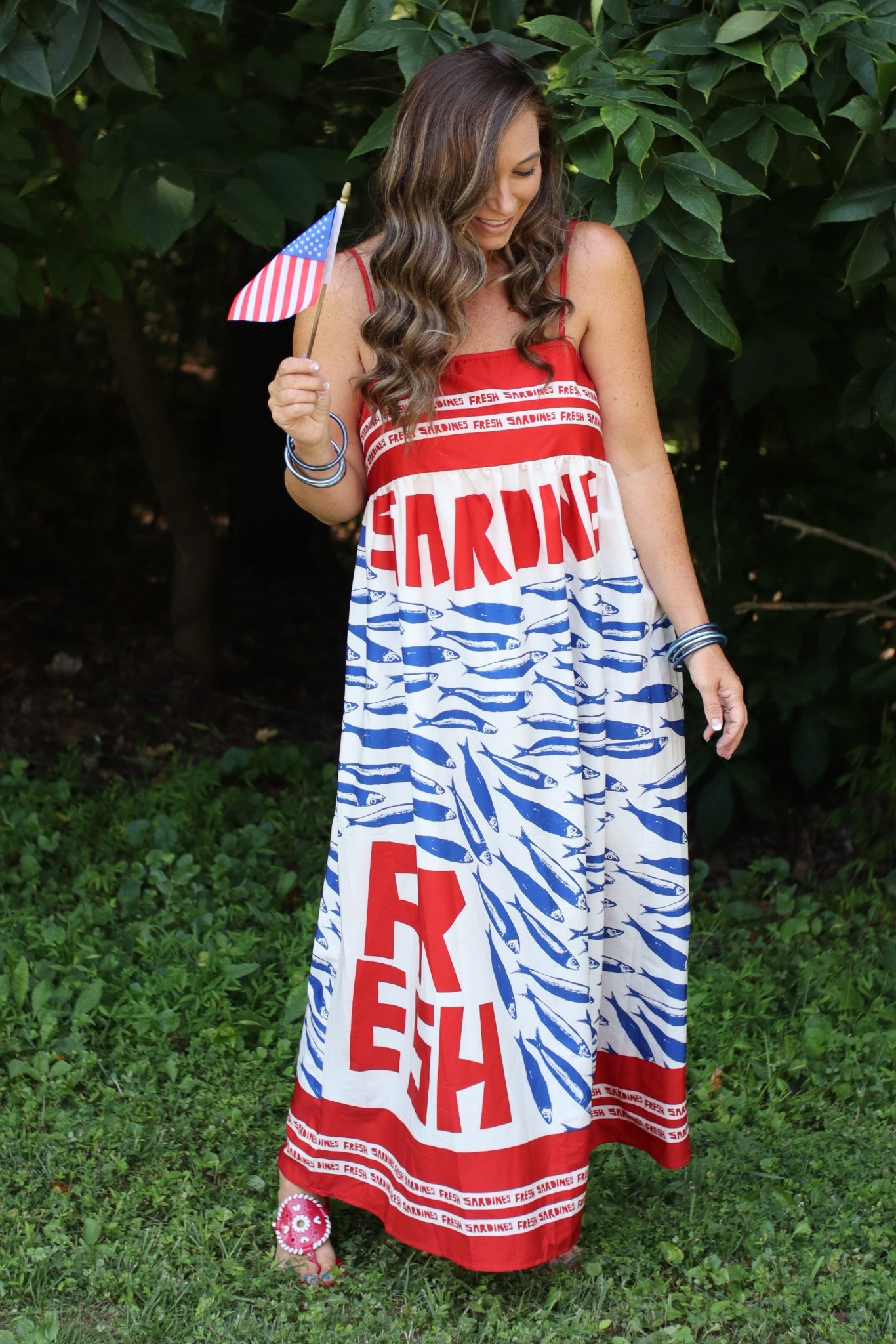 The sardines fish dress is now restocked in sizes! This is such a fun slip over dress for summer! Comes in a few colors and under $15 what?! I know but it’s true! 

#LTKParties #LTKStyleTip #LTKFindsUnder50