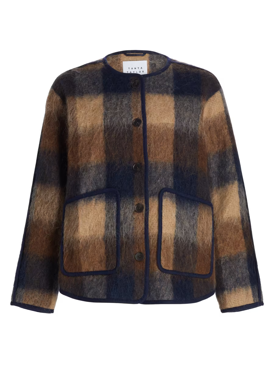 Tanya Taylor Janet Plaid Jacket | Saks Fifth Avenue | Saks Fifth Avenue