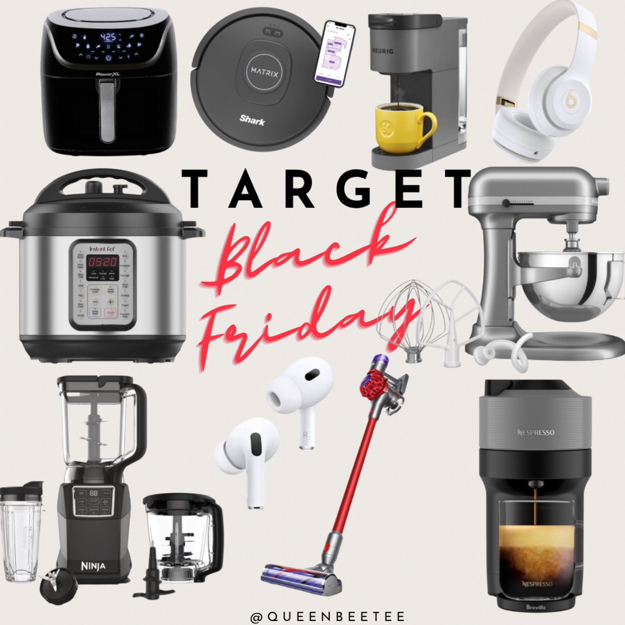 Target has released early Black Friday deals and they’re so good #findsunder100 #sale #robotvacuum #nespresso #keurig #airpods #headphones #giftideas

#LTKHoliday #LTKCyberWeek #LTKSaleAlert