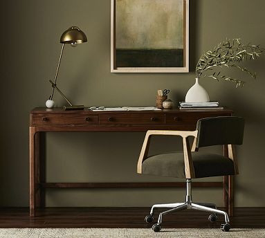Zena Writing Desk with Drawers (60") | Pottery Barn (US)