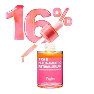 PURITO TXA 6% + Niacinamide 10% + Retinal Facial Serum | for Dark Spots, Hyperpigmentation, Uneve... | Amazon (US)