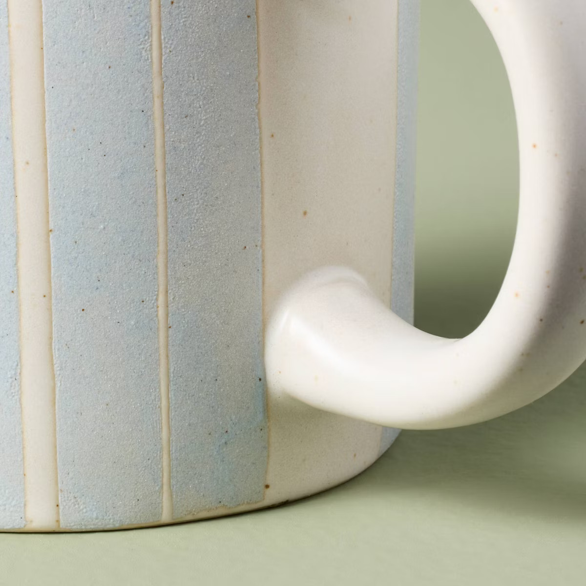 13.5oz Recycled Ceramic Striped Mug - Hearth & Hand™ with Magnolia | Target