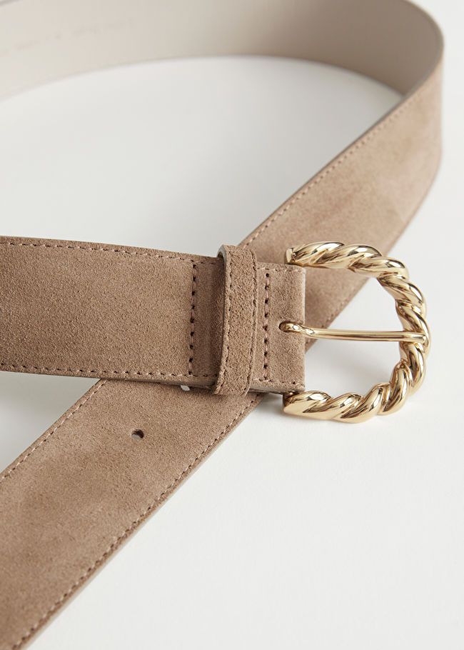 Braid Buckle Leather Belt | & Other Stories US