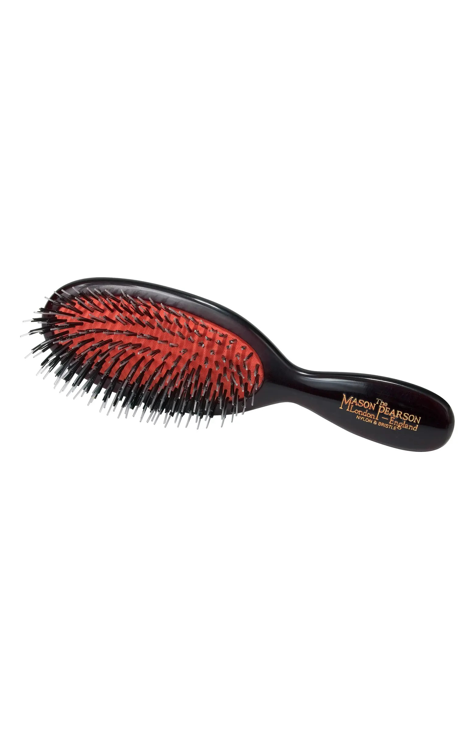 Pocket Mixture Nylon & Boar Bristle Brush for Short Coarse to Normal Hair | Nordstrom