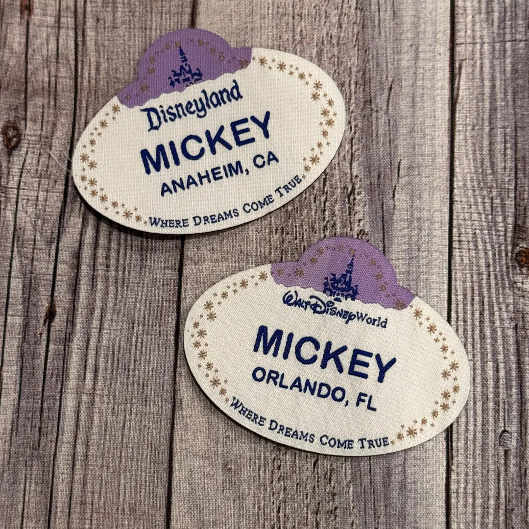 Mickey Cast Badge Iron on Patch -disneyland, WDW, Jacket, Marquee Bogo 2026 - Etsy | Etsy (US)