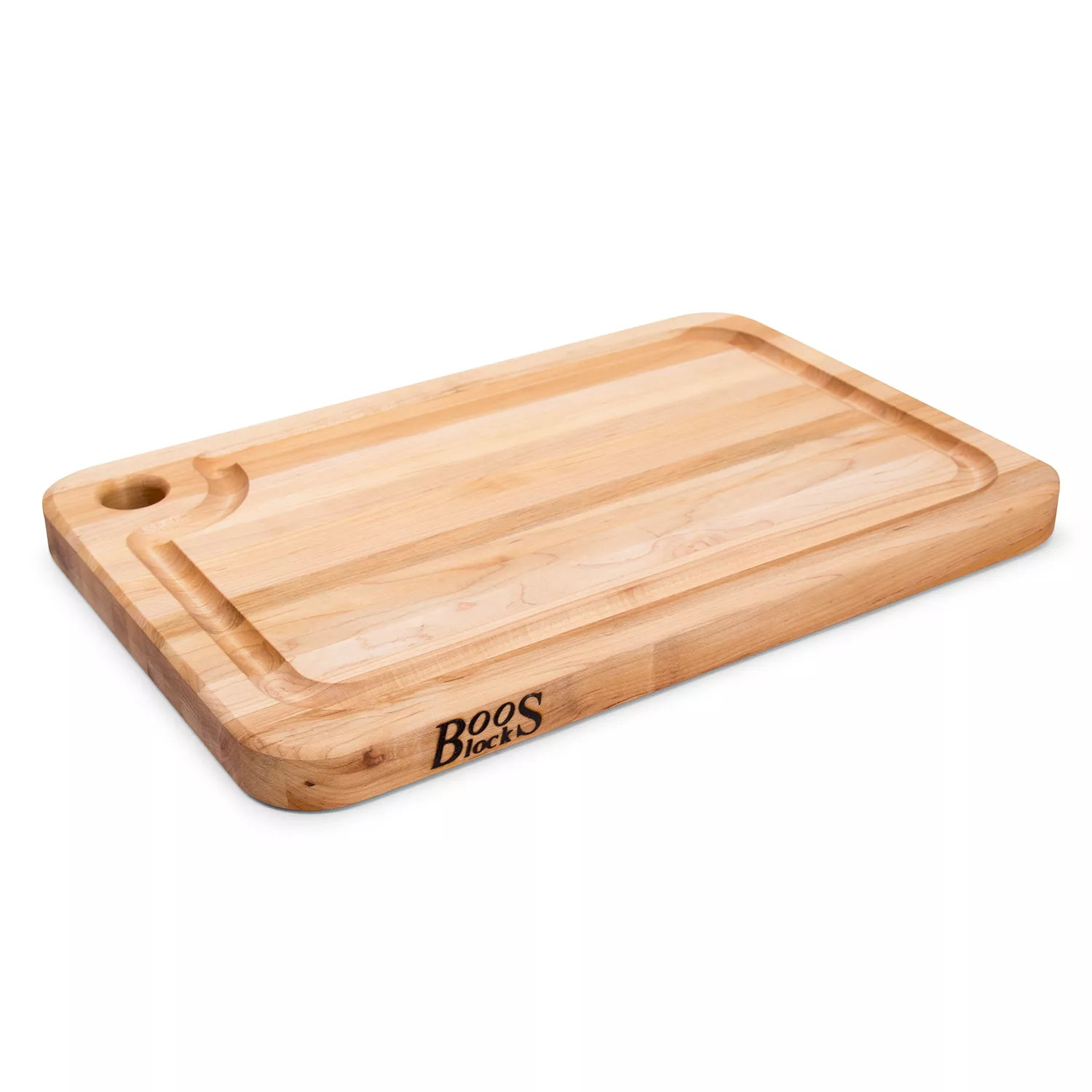 John Boos Maple Edge-Grain Prestige Cutting Boards w/ Juice Groove | Sur La Table