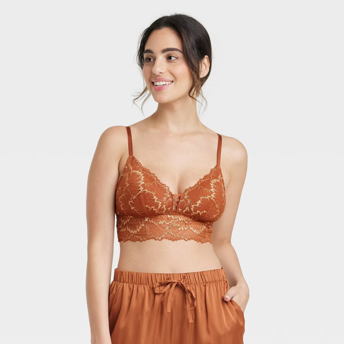 Women's Longline Lace Bralette - Auden™ | Target
