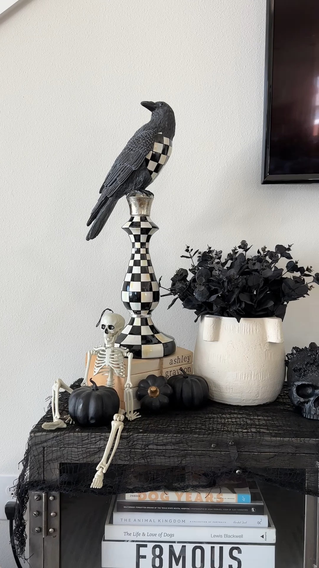 My MacKenzie-Childs pedestal crow figurine is an extra 25% off sale! Only $89 from $100!

#LTKHome #LTKSeasonal #LTKSaleAlert