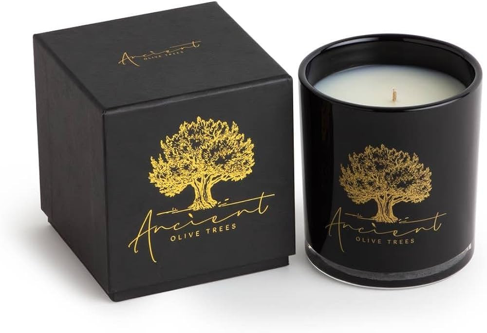The ANCIENT OLIVE TREES Candle | 65-Hour Burn Time | Made in California | Silk Road Scent - 1 Count | Amazon (US)