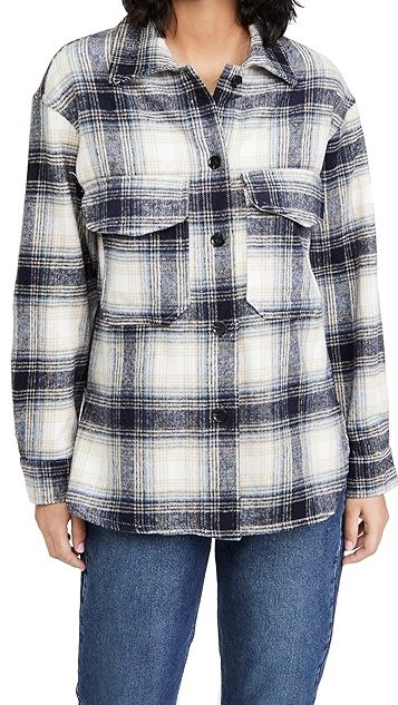 Plaid Shirt Jacket | Shopbop