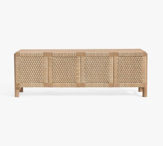 Bolinas Woven Buffet (75") | Pottery Barn (US)
