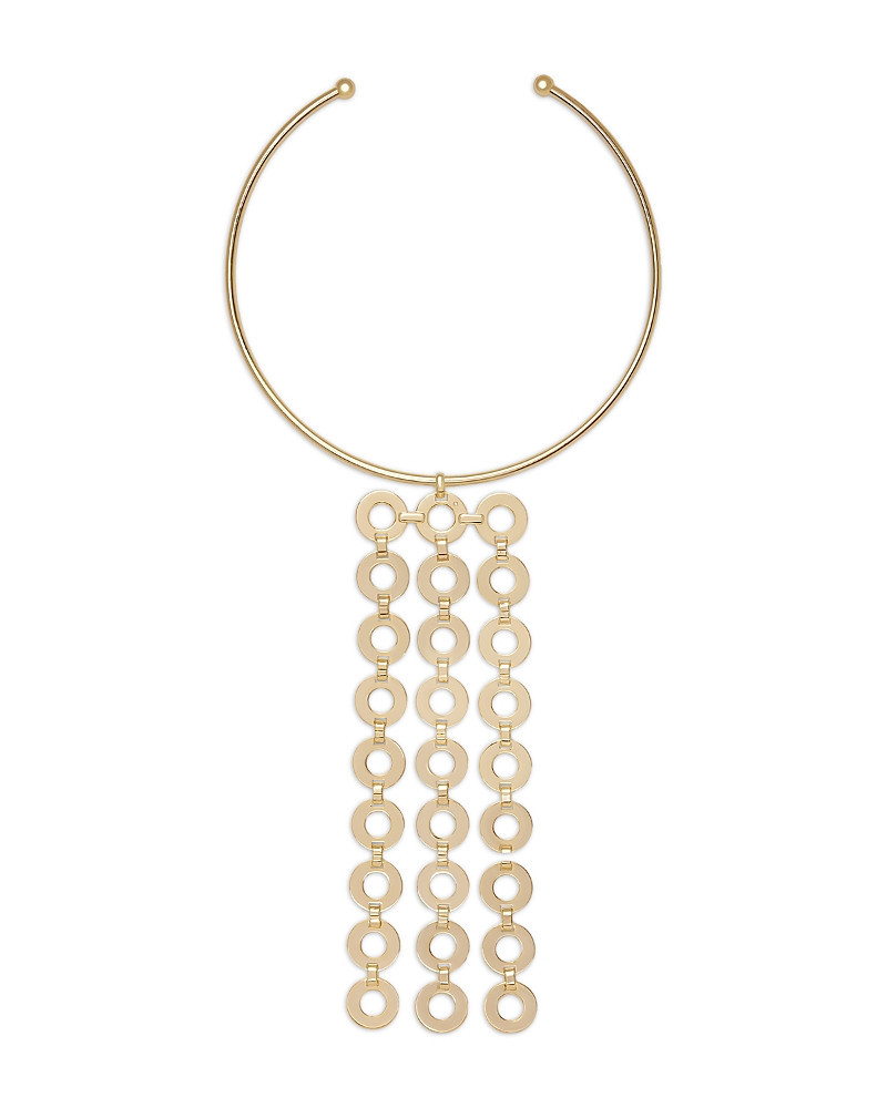 Ramy Brook Ring Link Jewelry Multi Ring Statement Necklace, 15.7 | Bloomingdale's (US)