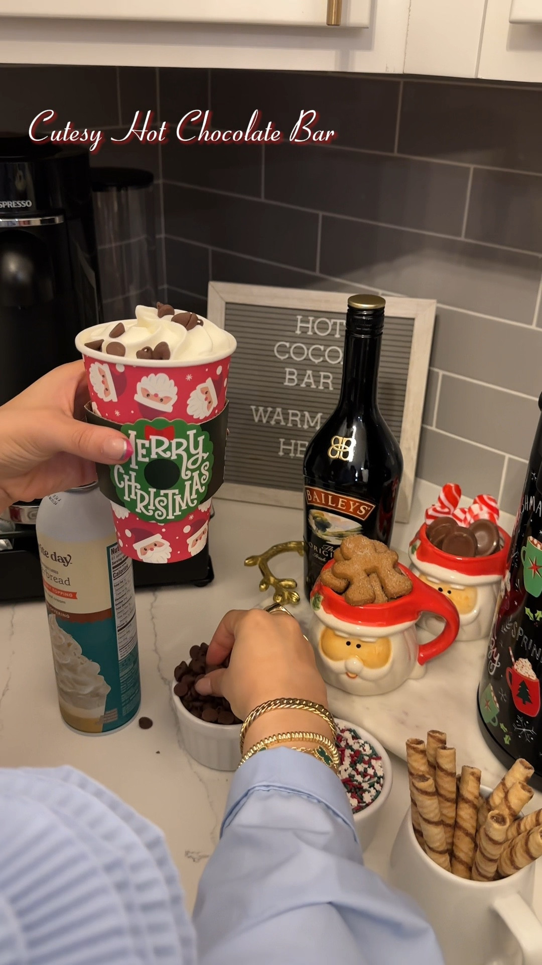 ☕️🍫🎄🎅🏼 My Cutesy hot chocolate bar! 
•
Shop my products && Follow me on Instagram at @nardinemarie for more Christmas finds! 

#LTKparties #LTKSeasonal #LTKHoliday