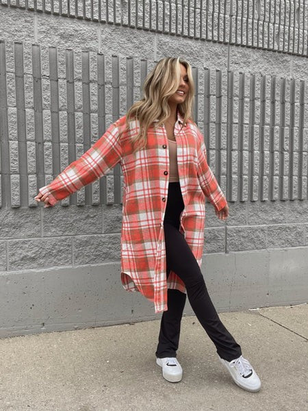 Now And Then Shacket | Lane 201 Boutique