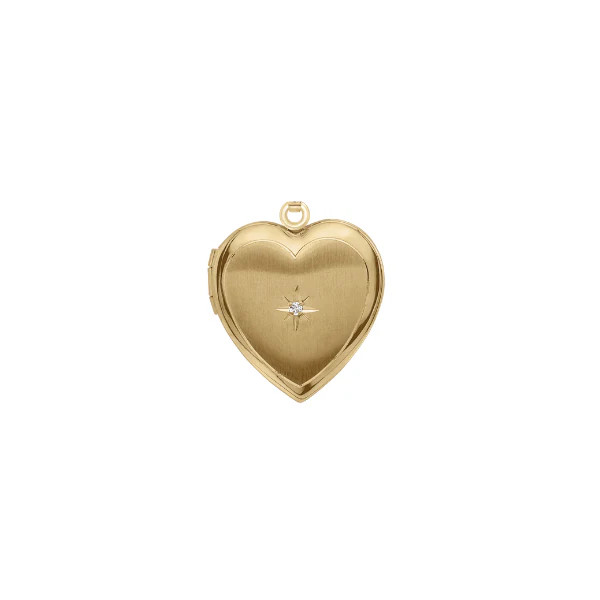 Heart Locket with Diamond | HART