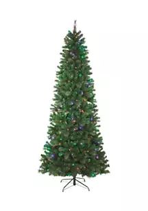 9 Foot Pre Lit Green Christmas Tree | Belk