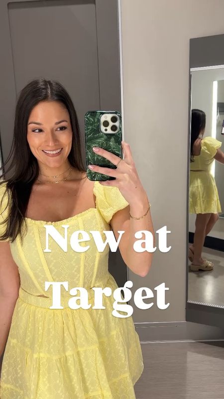 How cute is this spring set 💛🌼☀️
Can be worn off the shoulder too! 

Corset | matching set | yellow outfit | spring style | spring fashion | summer outfits | spring outfits | summer trends | new at target | summer must haves | 

#LTKfindsunder50 #LTKU #LTKFestival