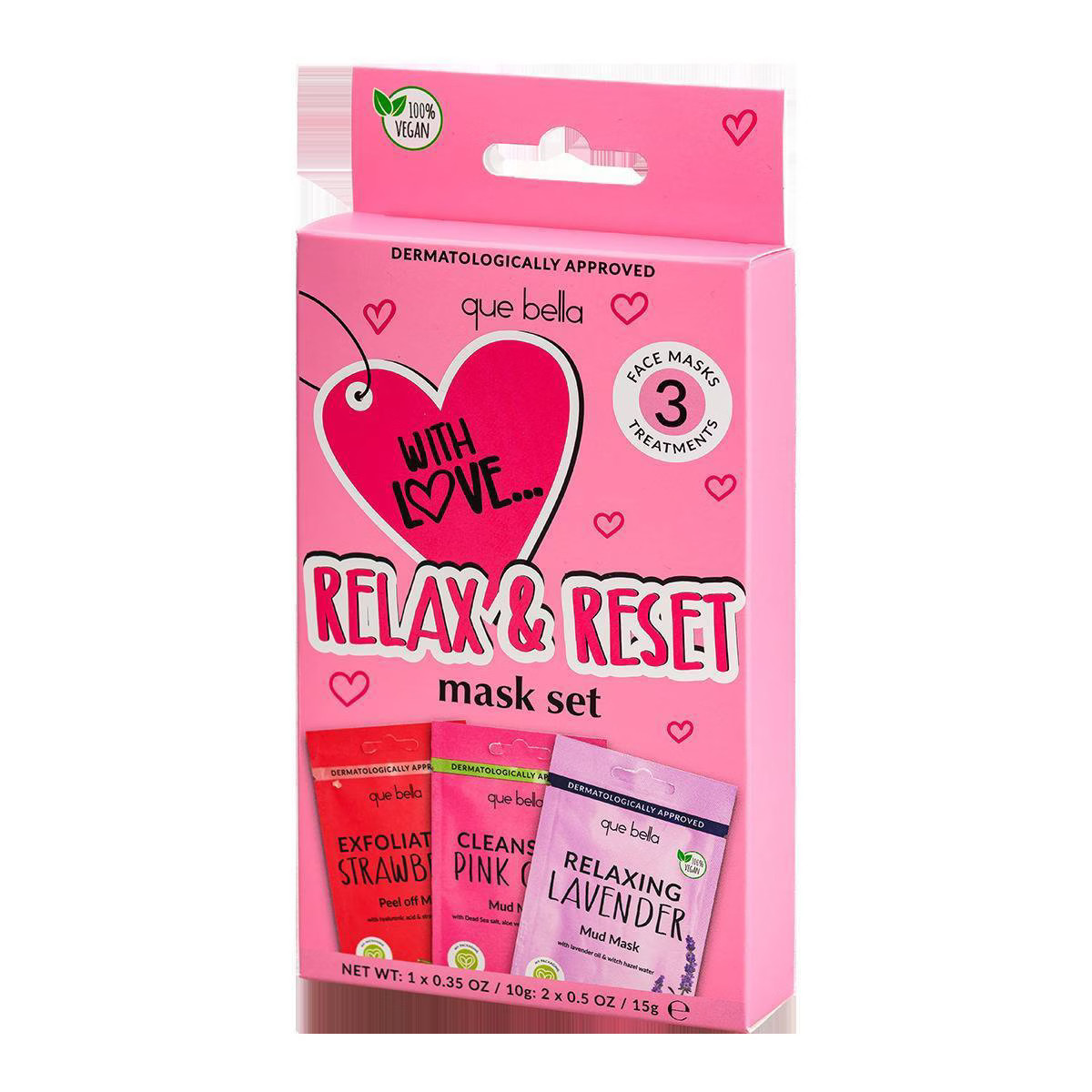 Que Bella Relax and Reset Gift Set - 3ct | Target