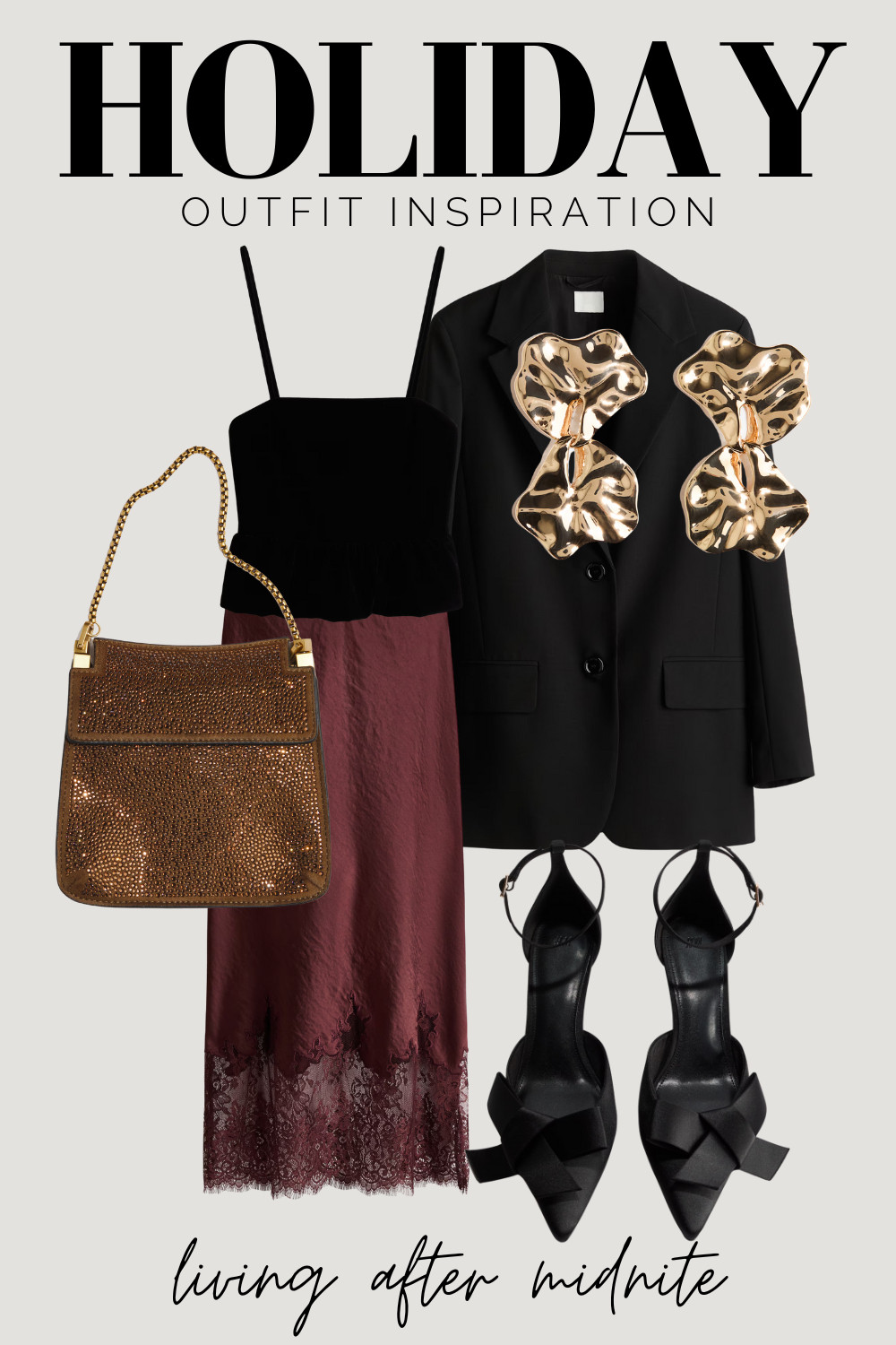 holiday outfits womens, christmas outfit women, holiday party outfits, christmas party outfits, slip skirt outfit 

 #LTKHoliday #LTKootd #LTKSeasonal