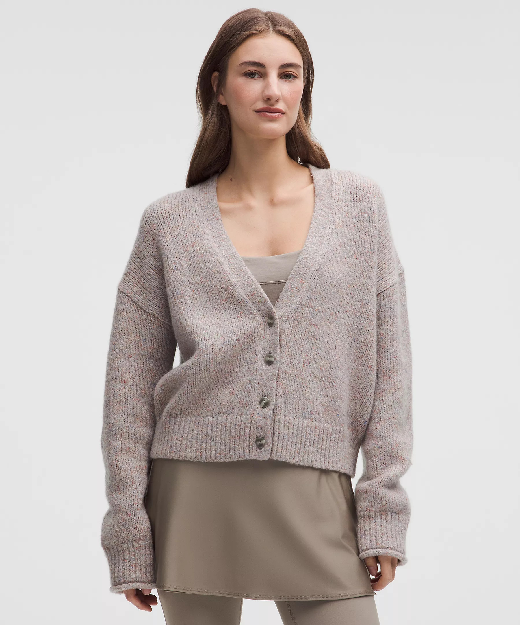 Wool-Blend Button-Up Cardigan | Lululemon (US)