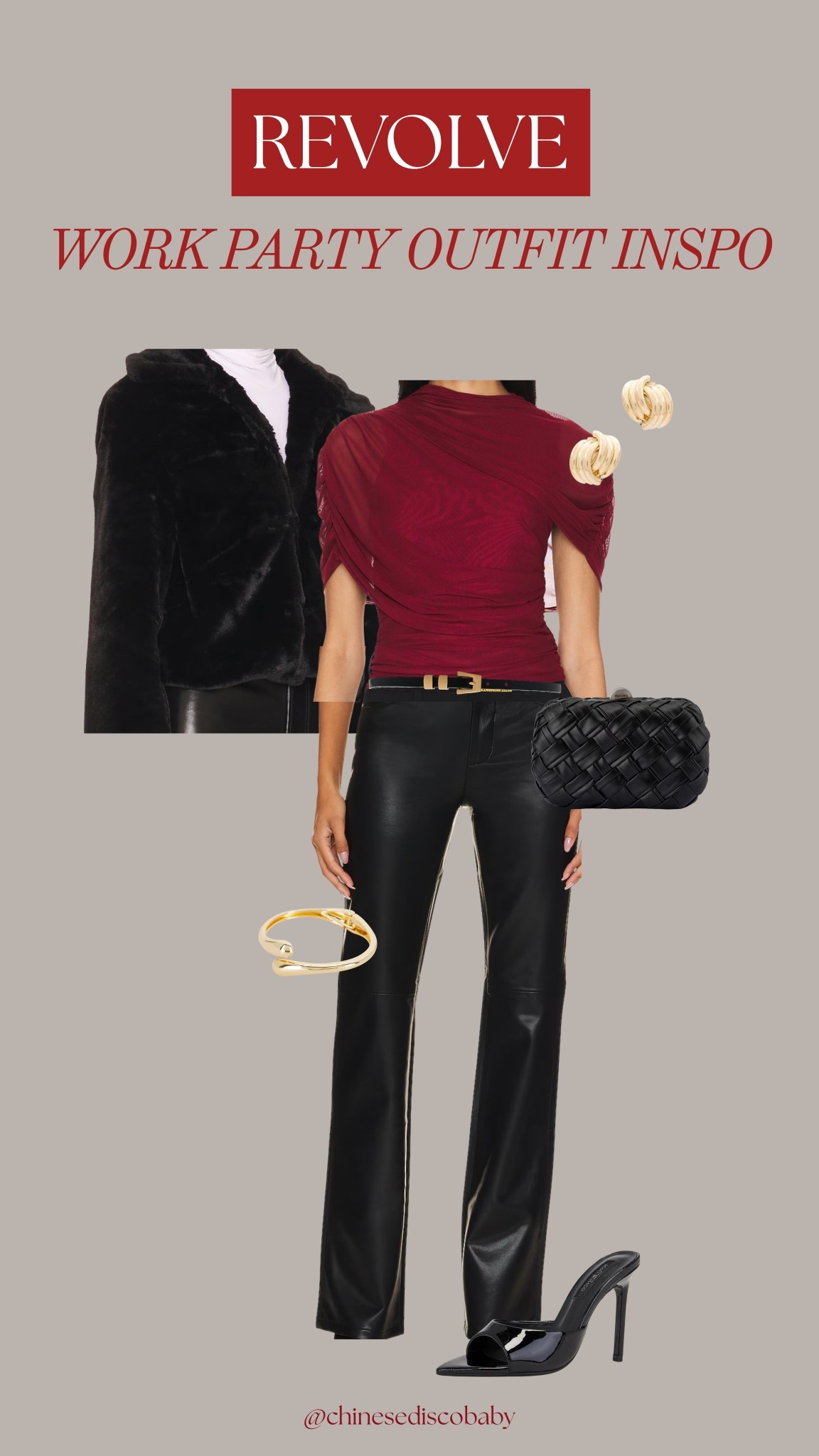 Casual but festive work party fit!! All is from revolve but I linked similar Amazon options below which come in 2 days!

#LTKHoliday #LTKU #LTKootd