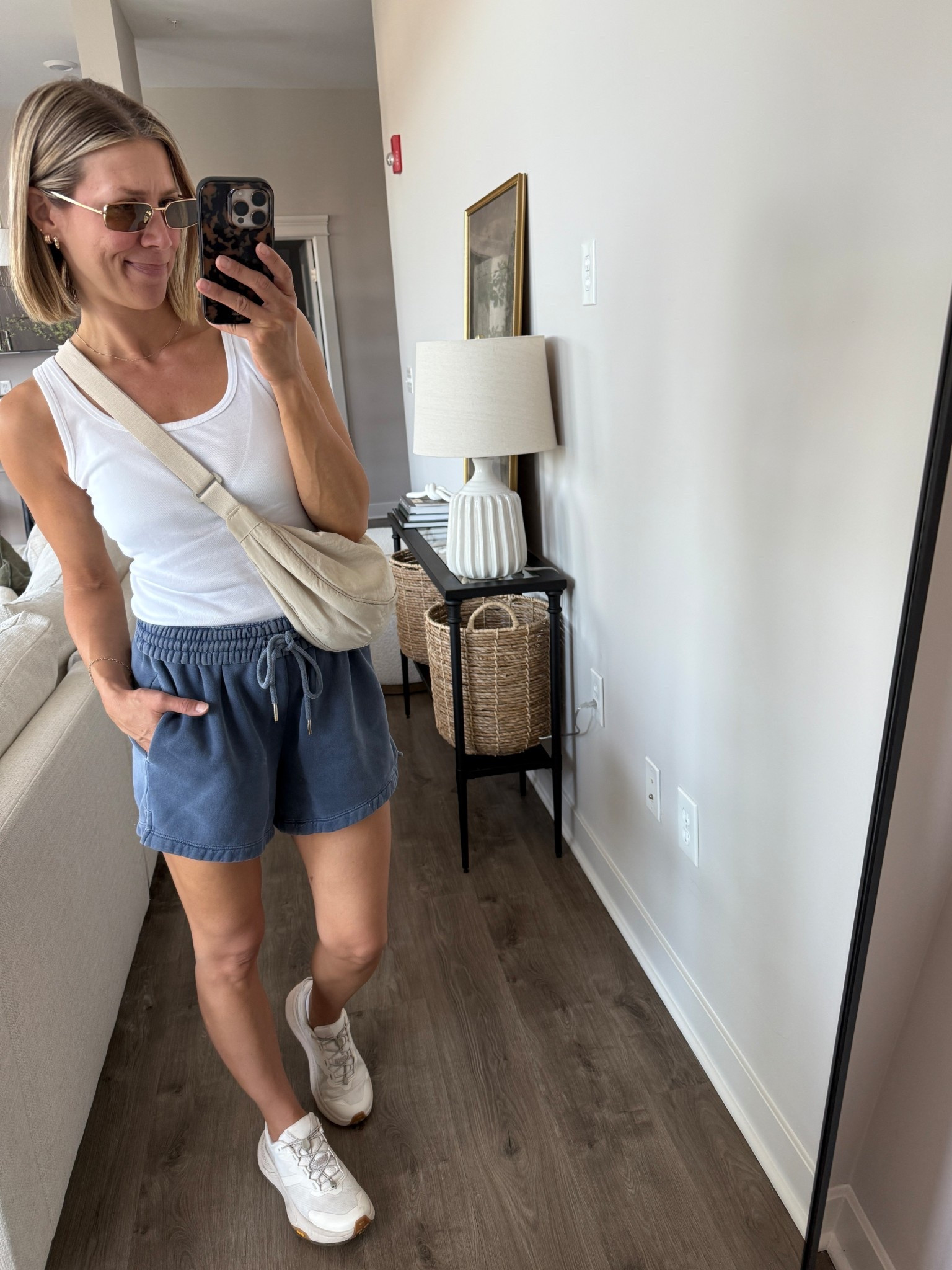 Wearing XS tank, small bralette (should have up one size), small shorts (old style, linked similar), sneakers tts

#LTKFindsUnder100 #LTKFindsUnder50 #LTKStyleTip