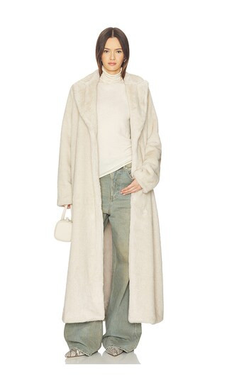 Nakedvice The Delaney Coat in Neutral. Size M. Also in L, S. | Revolve Clothing (Global)