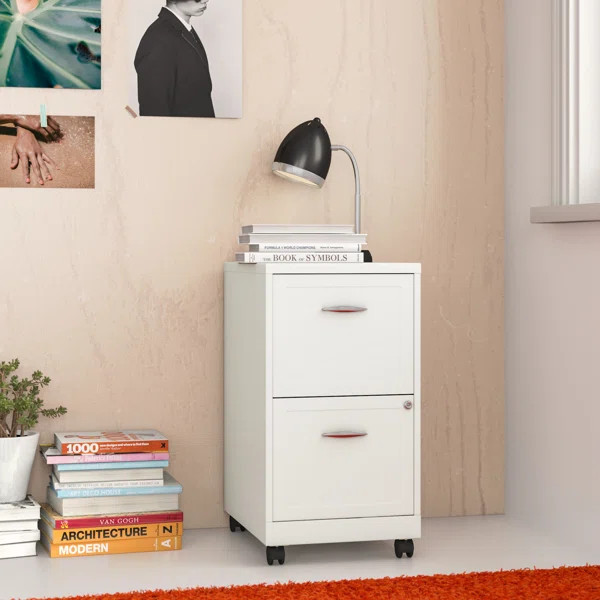 Gigi 2-Drawer Mobile Vertical Filing Cabinet | Wayfair North America