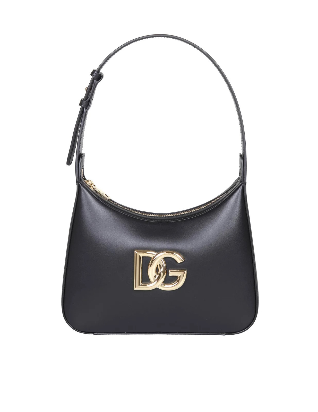 Dolce & Gabbana Logo Plaque Shoulder Bag | Cettire Global