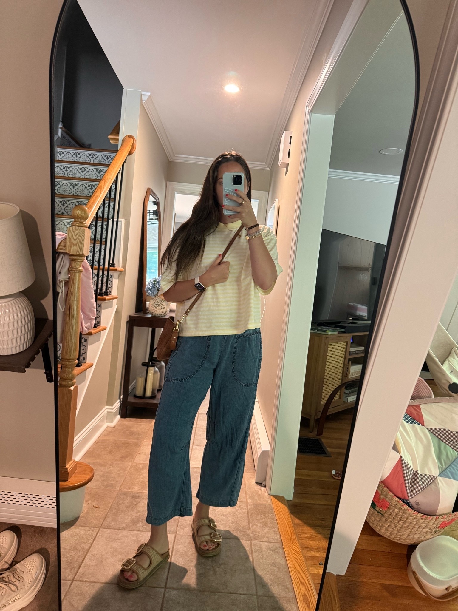 These pants are so insanely comfy! 

Wearing small in tee & pants

#LTKmomlife #LTKootd