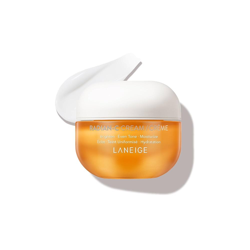 LANEIGE Radian-C Cream: Brightening Moisturizer with Vitamin C & E for Dark Spots, Dullness, & Ra... | Amazon (US)