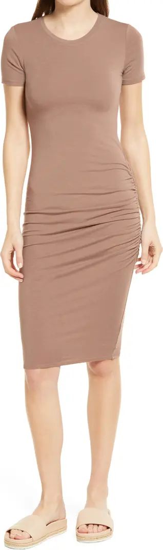 Treasure & Bond Side Ruched Body-Con Dress | Nordstrom | Nordstrom Canada