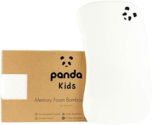 Panda Kids Memory Foam Bamboo Pillow (Toddler) | Amazon (UK)