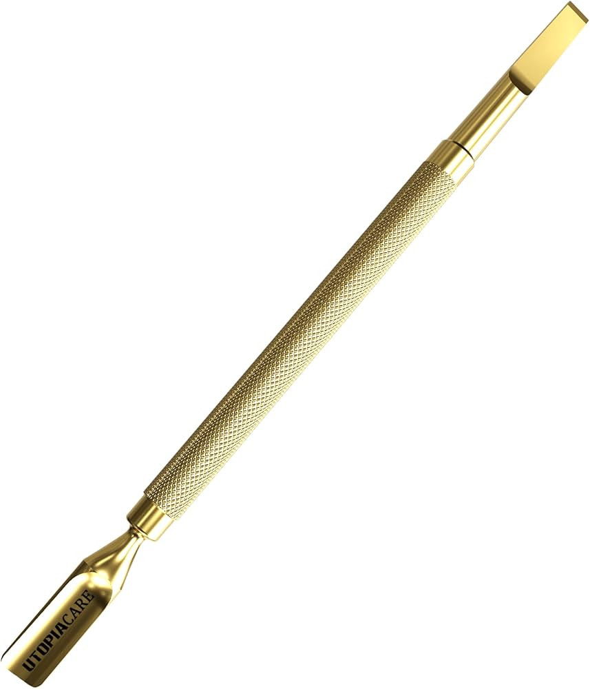 Utopia Care Cuticle Pusher Tool and Spoon Nail Cleaner - Professional Grade Stainless Steel Cutic... | Amazon (US)