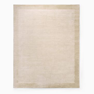 TENCEL™ Frame Rug | West Elm (US)