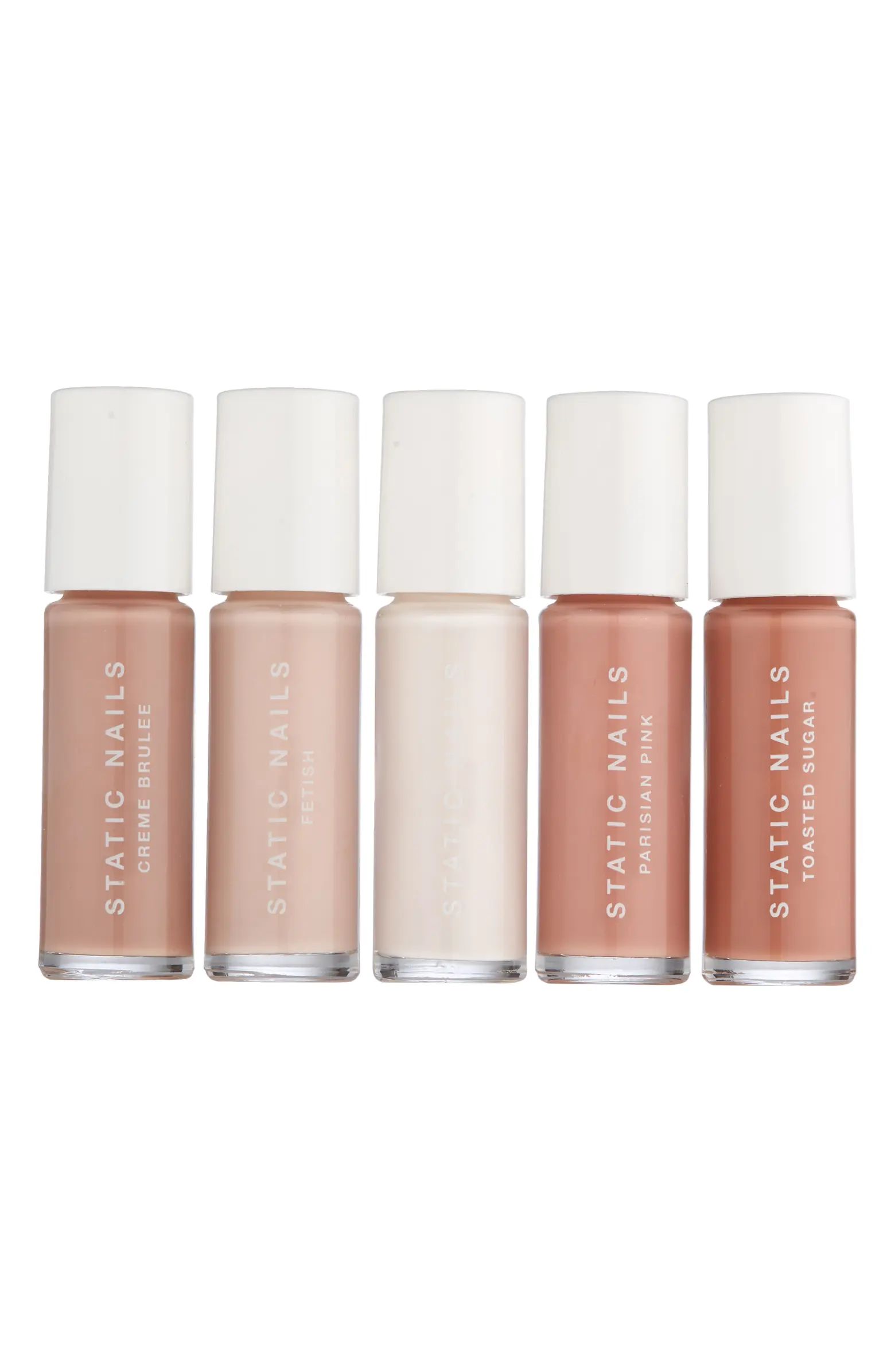 Static Nails Perfect Nudes Nail Color Set | Nordstrom | Nordstrom