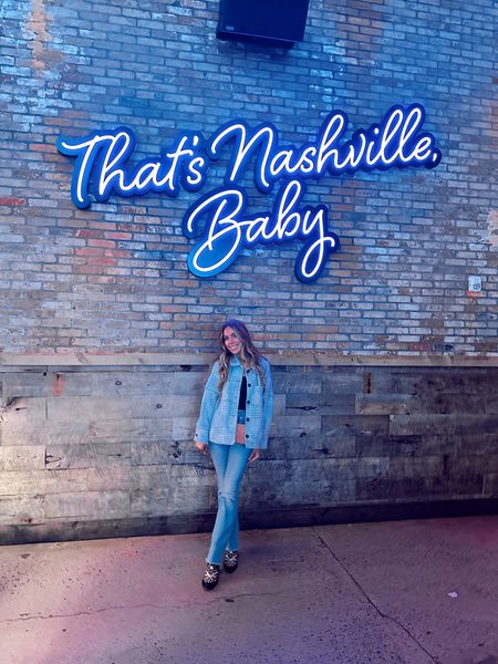 Nashville outfit inspo🤍 Nashville outfit, western outfit, Nashville outfit inspo, lulus outfit, nuuly outfit, Target jeans, Levi jeans, blue shacket, embroidered cowgirl boots, Amazon outfit, Amazon Nashville outfit #nashville #nashvilleoutfit #cowgirlboots

#LTKsalealert #LTKtravel #LTKshoecrush