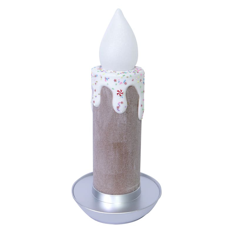 Mrs. Claus' Bakery Battery Operated LED Candle, 17" | At Home