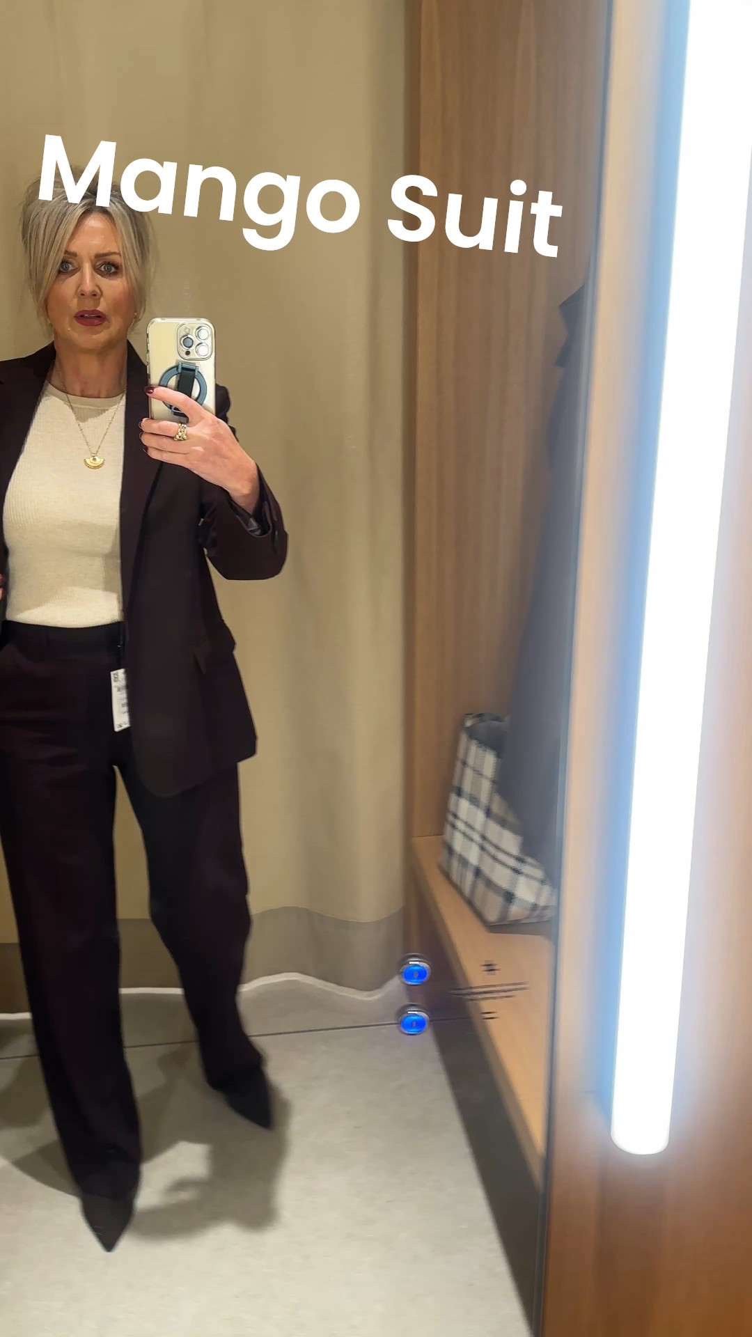 Love Mango's trouser suits and this Maroon one is gorgeous 

 #LTKootd #LTKSeasonal #LTKOver40