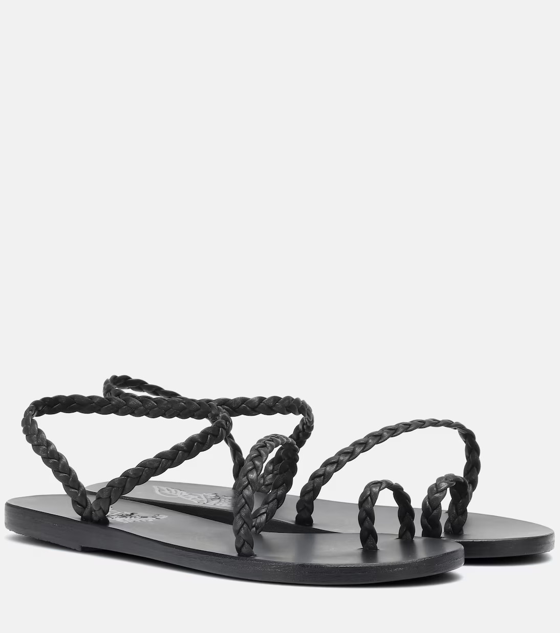 Eleftheria leather sandals | Mytheresa (UK)