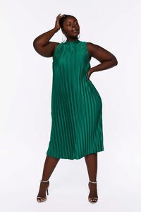 Plus Size Plisse Midi Dress | Forever 21 (US)